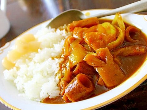 うま煮カレー＊おせちの残り